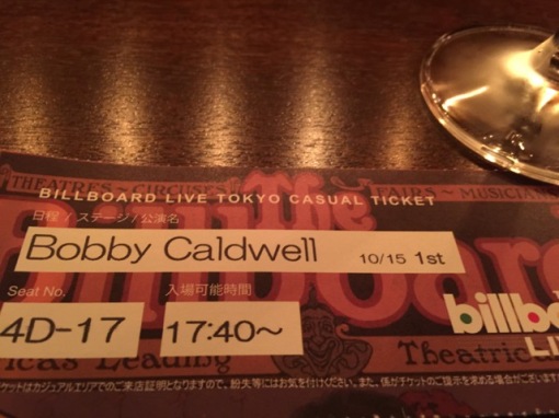 Bobby Caldwell @ Billboard Live Tokyo